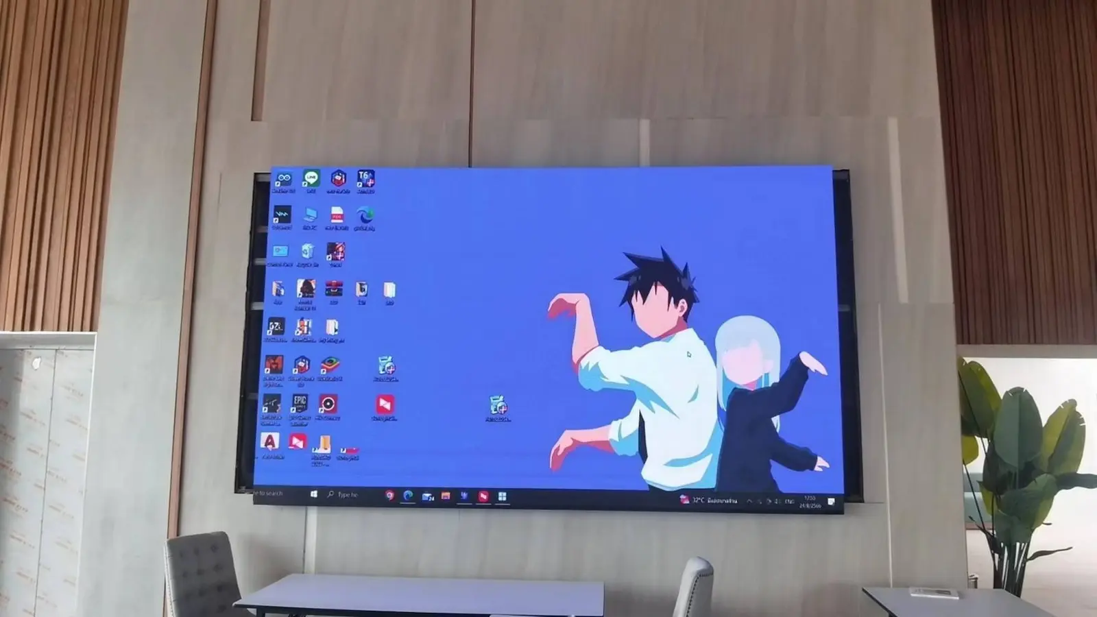 การติดตั้งจอ LED Display ในทางเดินและ Corridor โรงแรม